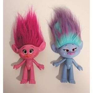 Trolls World Tour Glam Poppy & Chenille Large Fashion Doll Figure Dreamwork